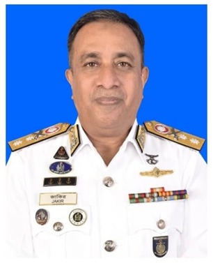 Rear Admiral A K M Jakir Hossain, ndc, afwc, psc