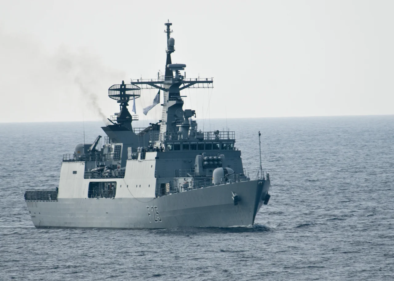 Bangladesh Navy frigate underway during CARAT 2012 (archival photograph).